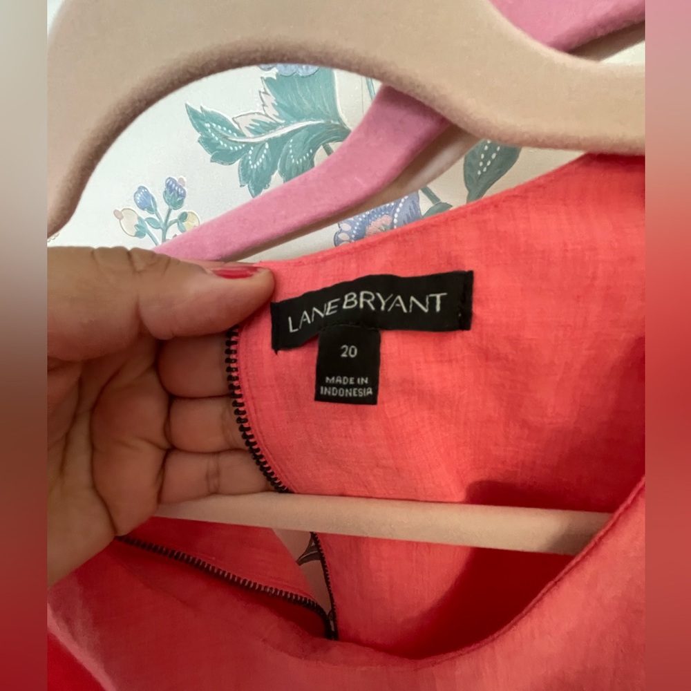 Sleeveless tunic linen